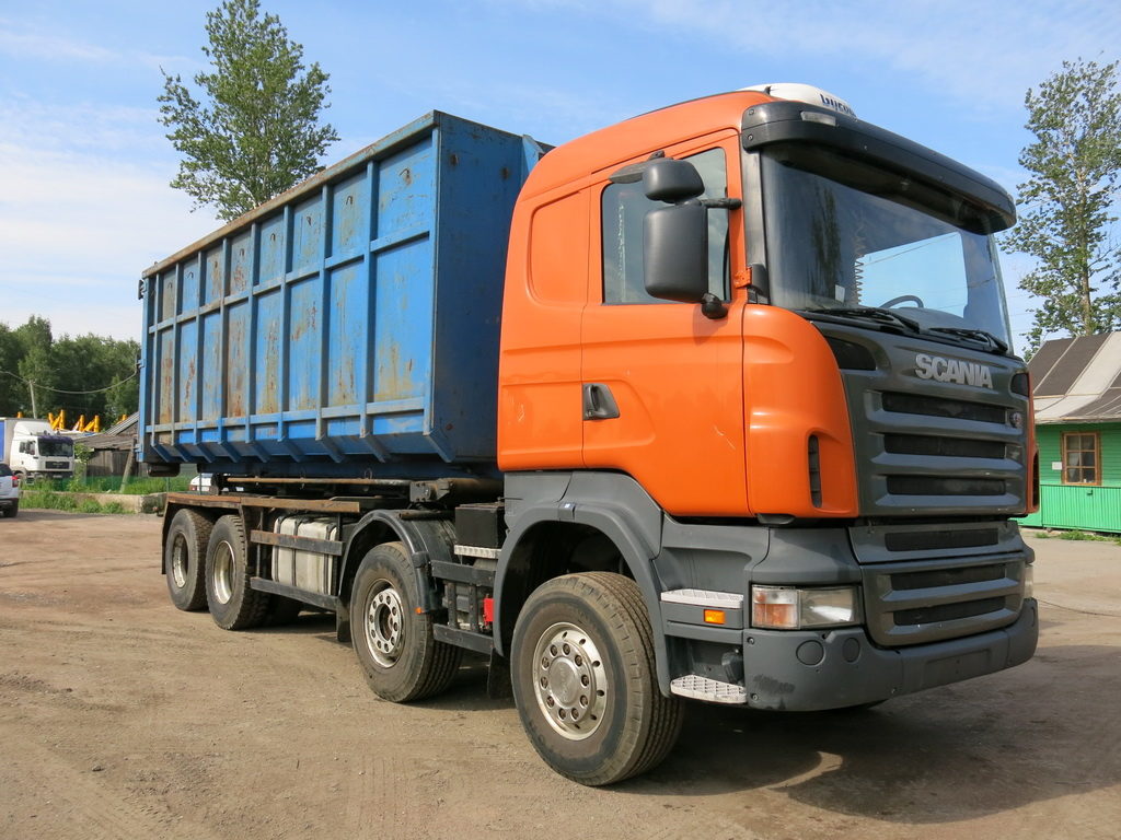 Самосвал Scania P380