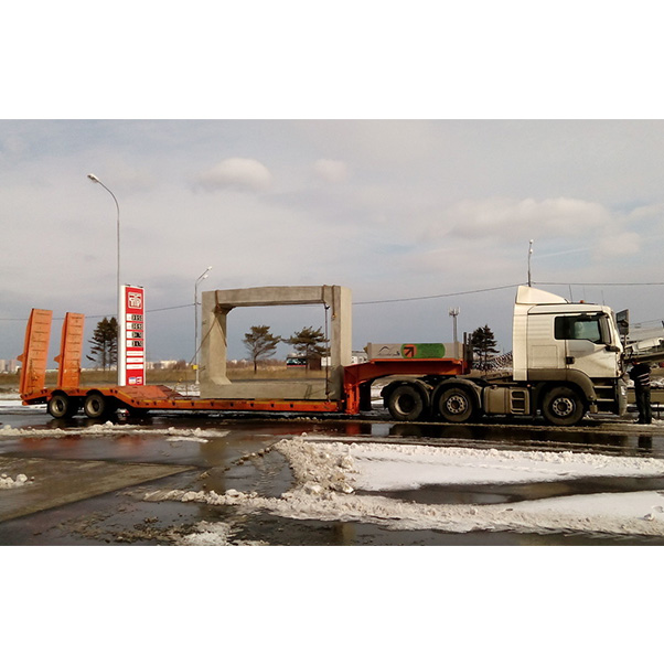 Аренда низкорамного трала 20 тонн