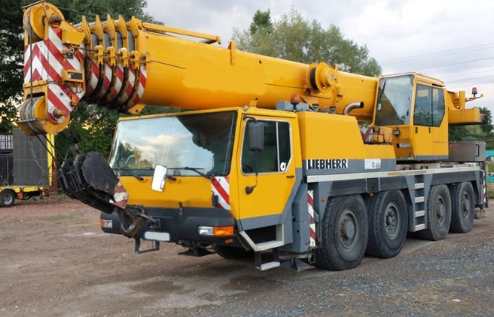 Автокран Liebherr LTM 1080 грузоподъёмностью 80 тонн