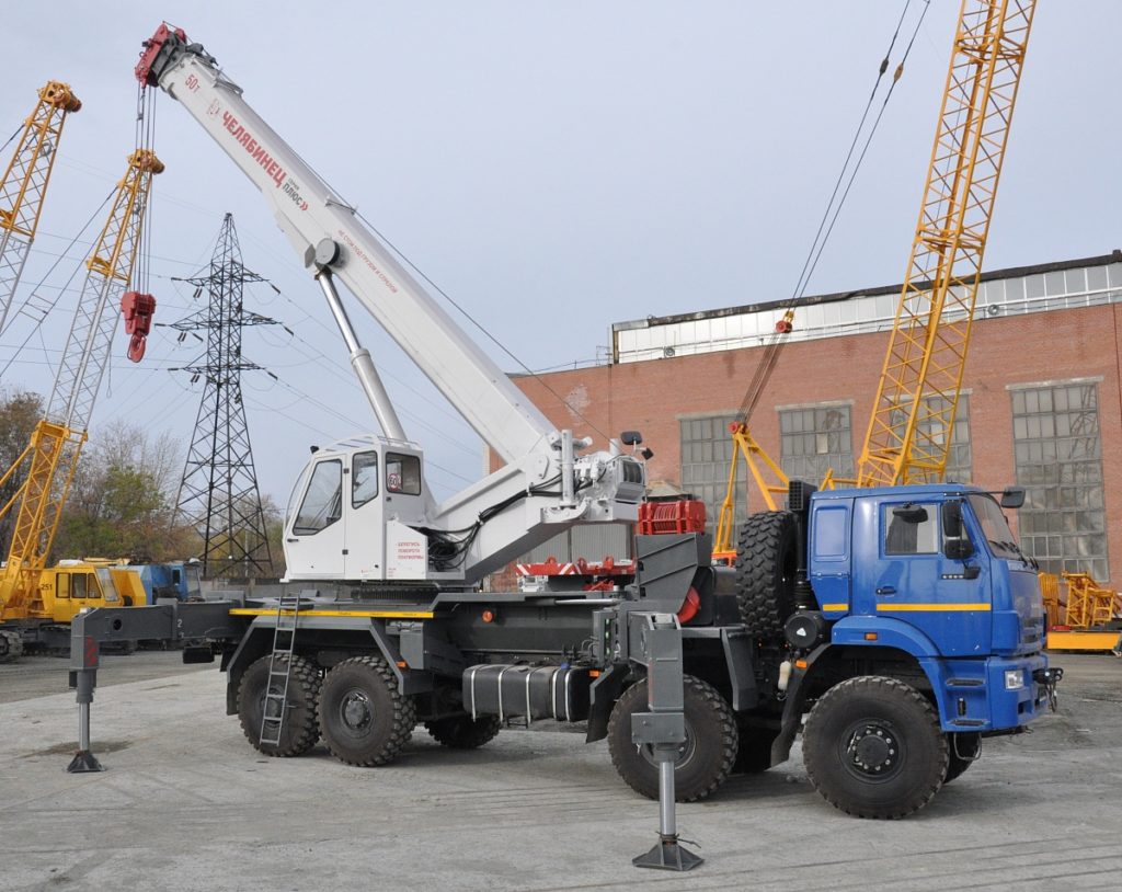Автокран КС-65760 грузоподъёмностью 60 тонн