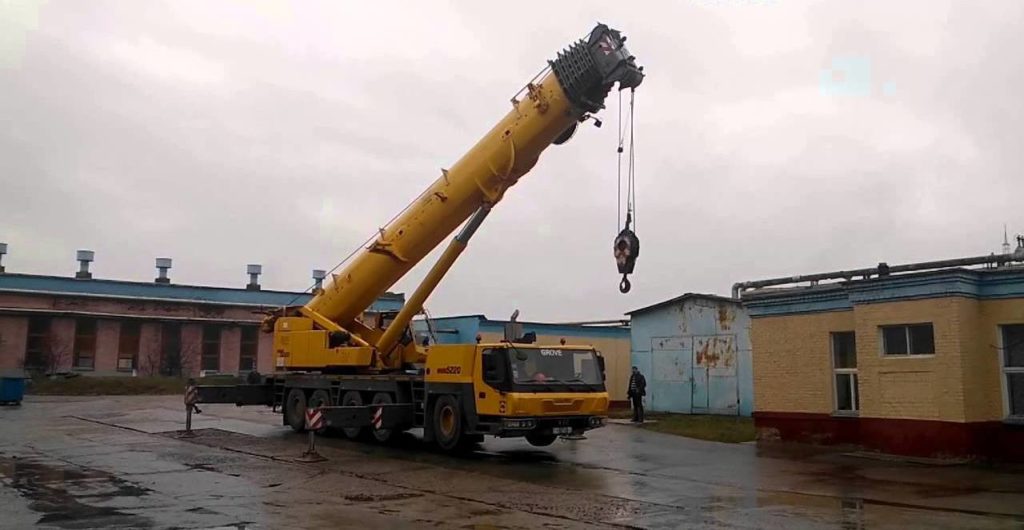 Автокран Grove GMK5200 грузоподъёмностью 200 тонн