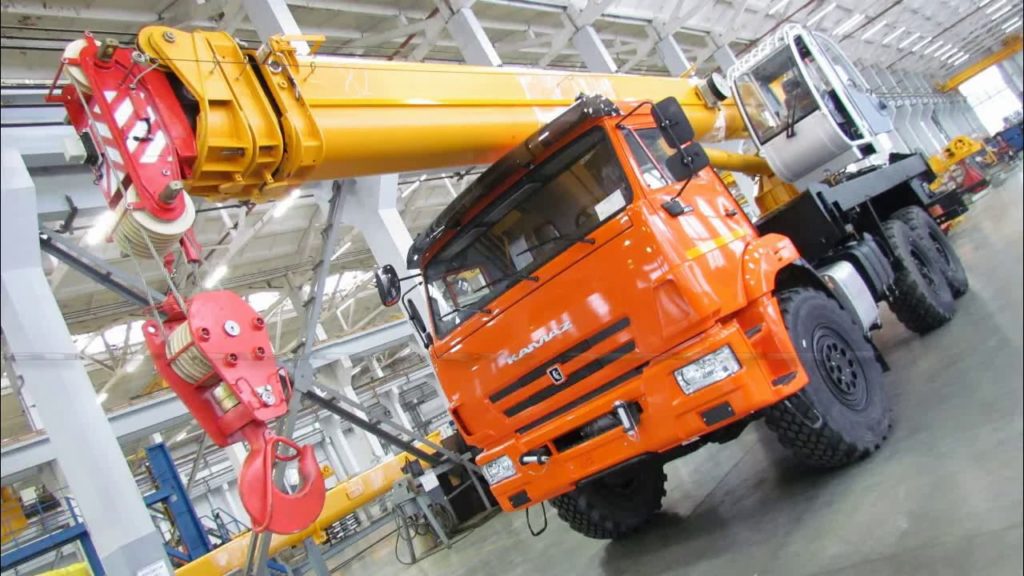 Автокран Ивановец КС-55735-7 вездеход грузоподъёмностью 35 тонн
