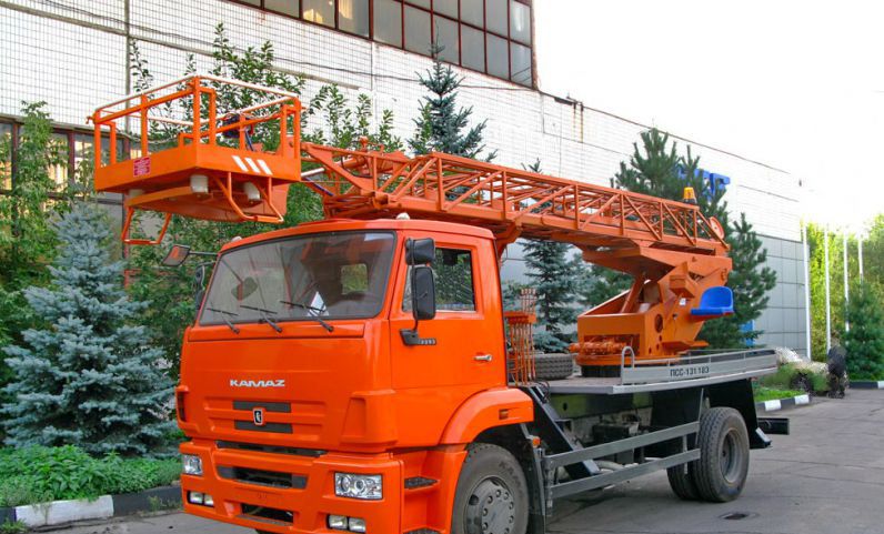 Автовышка  АПТ-50