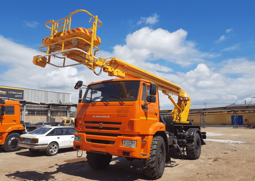 Автовышка АГП-30 КАМАЗ-43118