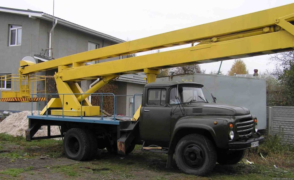 Автовышка ЗИЛ ВС-25