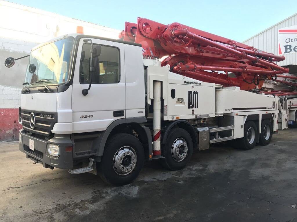 Автовышка АГП-75Т  Mercedes Actros