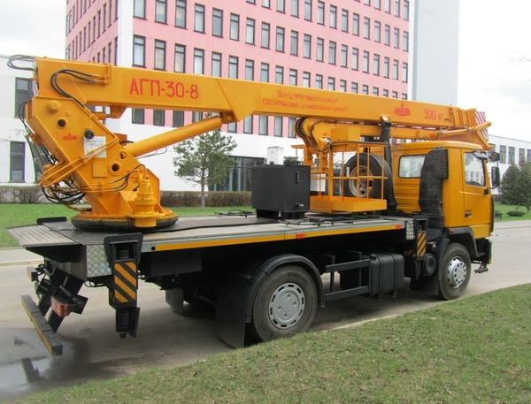 Автовышка АГП-30 КАМАЗ-43118