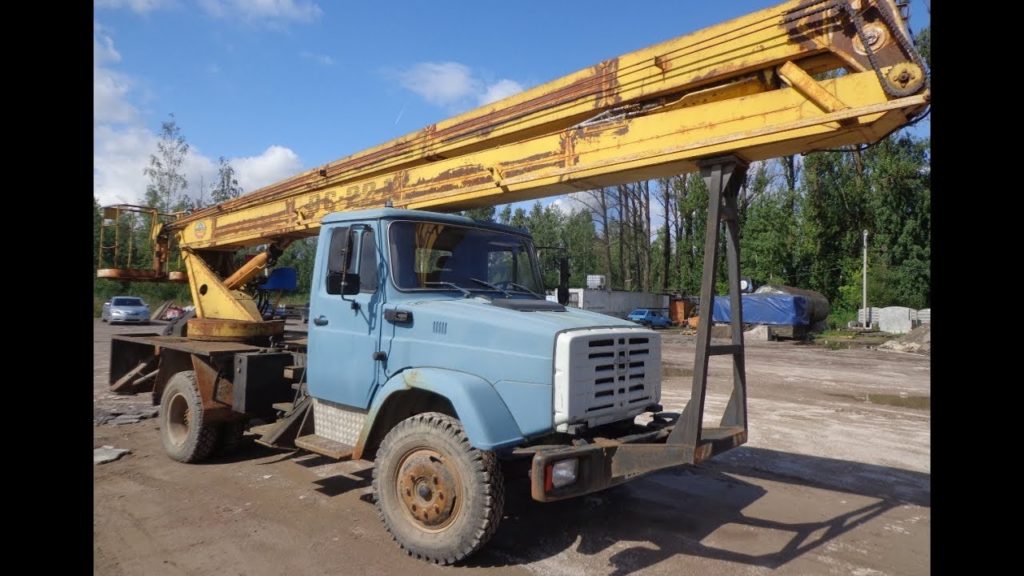 Автовышка ЗИЛ ВС-25