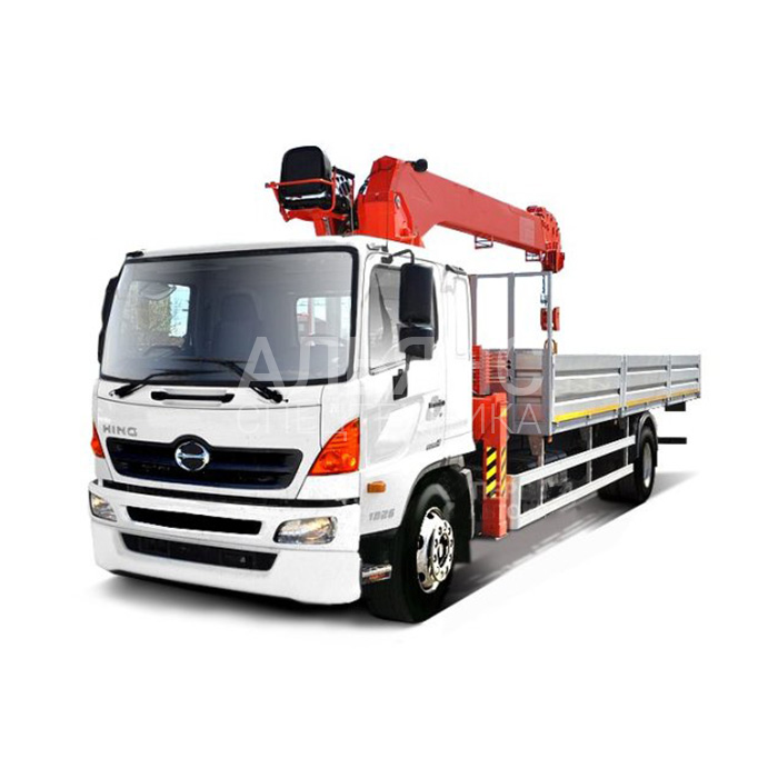 Манипулятор Hino Ranger UNIC V550 грузоподъёмностью 8 тонн