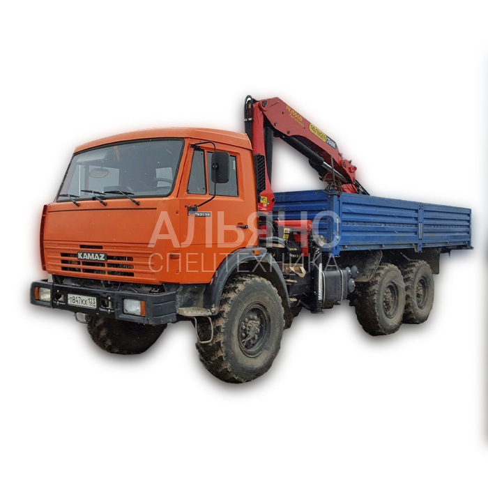 Манипулятор Камаз RAINEGER CRANE PK 1550 грузоподъёмностью 10 тонн